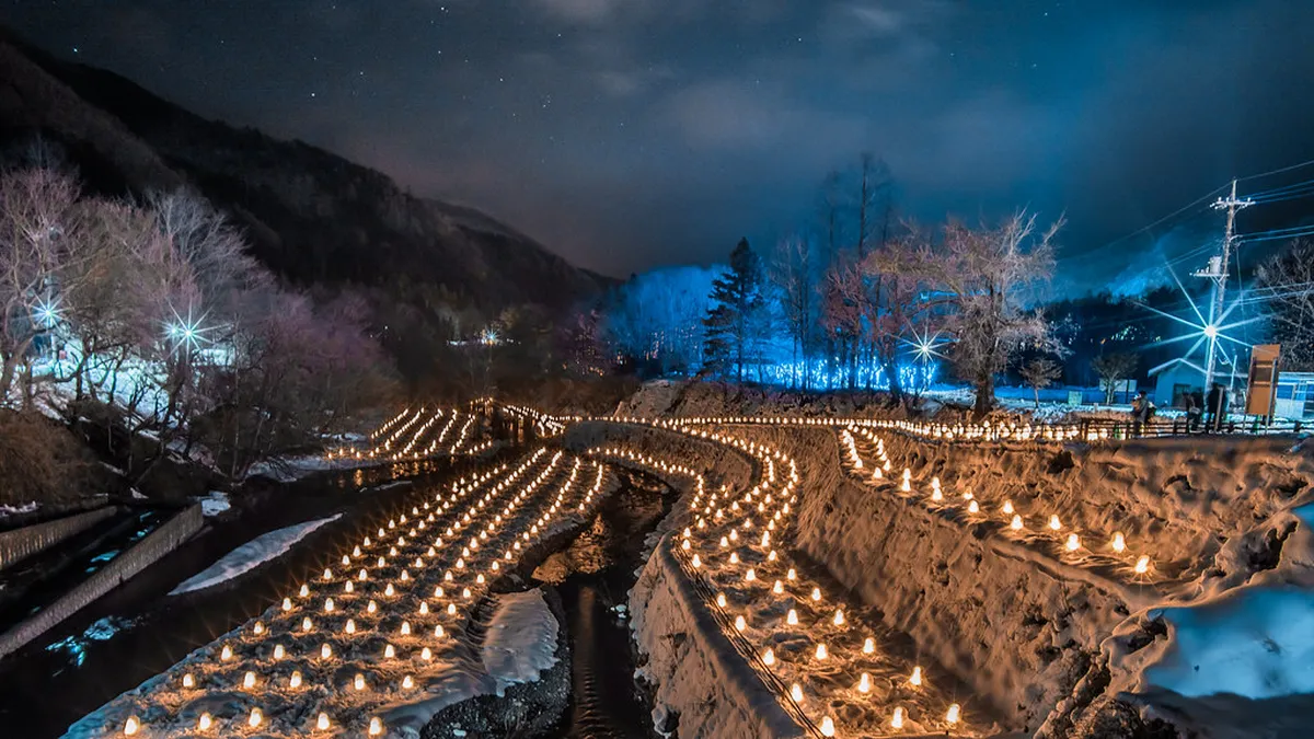 Yunishigawa Kamakura Festival Night Illumination Times