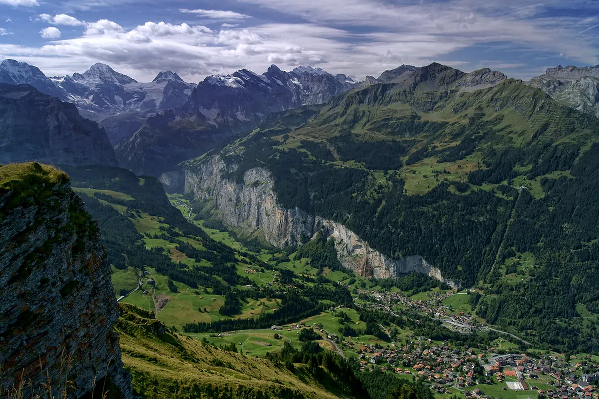 Watch Ski Jumping Near Grindelwald Switzerland
